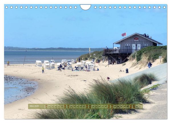 Produktbild: Sylt - Wasser, Wind und Wellen (Wandkalender 2026 DIN A4 quer), CALVENDO Monatskalender