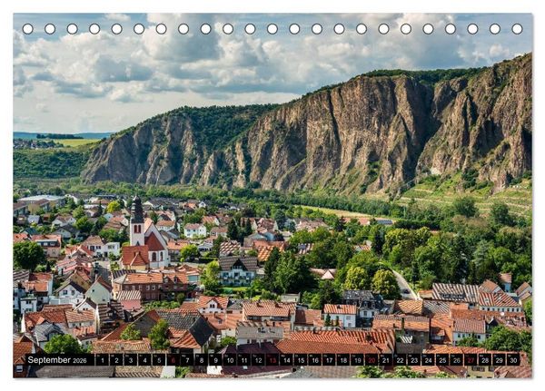 Produktbild: Nahe-Romantik: Bad M&uuml;nster am Stein-Ebernburg (Tischkalender 2026 DIN A5 quer), CALVENDO Monatskalender