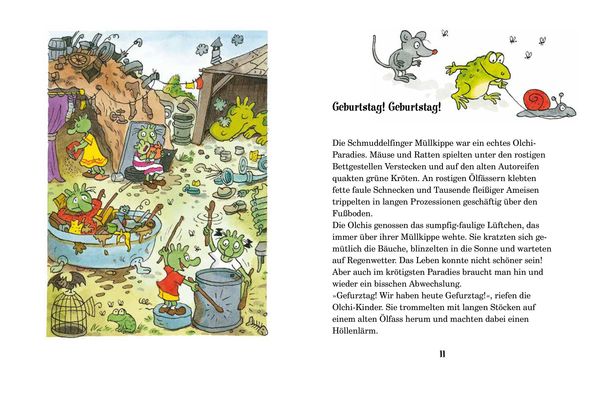 Produktbild: Die Olchis und die grüne Mumie