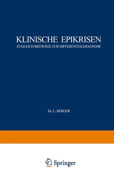 Produktbild: Klinische Epikrisen