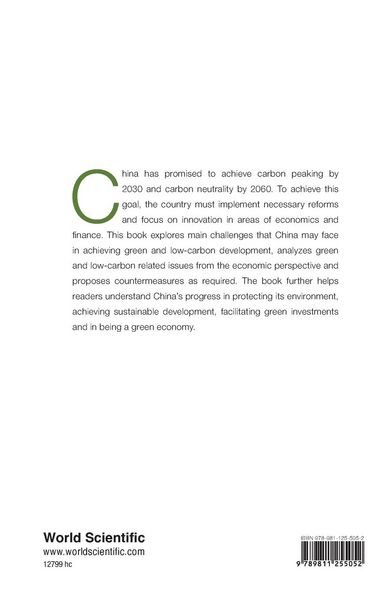 Produktbild: Economic Analysis Of Green Development in China