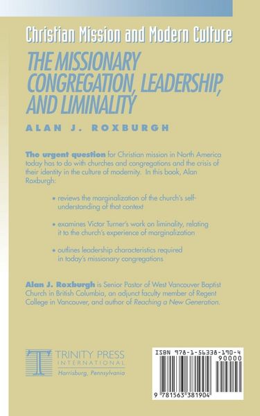 Produktbild: Missionary Congregation, Leadership, and Liminality