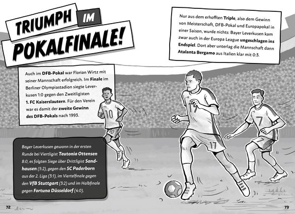 Produktbild: Mein Fu&szlig;ballheld Florian Wirtz &ndash; Seine Geschichte, seine Spiele, seine Rekorde