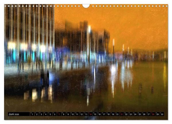 Produktbild: Illusionen in Texturen, Fotokunst (Wandkalender 2026 DIN A3 quer), CALVENDO Monatskalender
