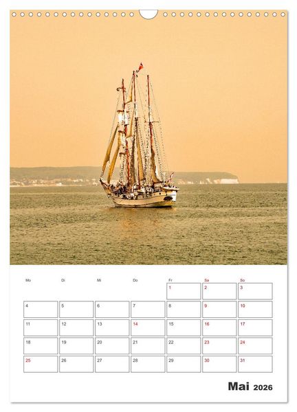 Produktbild: R&uuml;gen - Terminplaner (Wandkalender 2026 DIN A3 hoch), CALVENDO Monatskalender