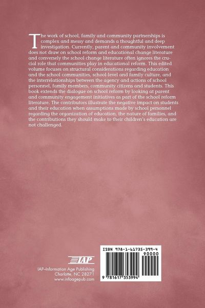 Produktbild: Including Families and Communities in Urban Education