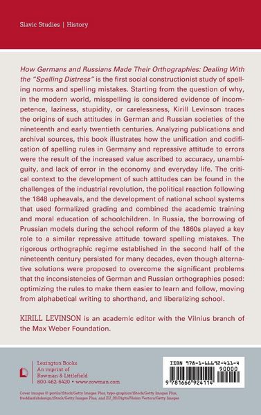 Produktbild: How Germans and Russians Made Their Orthographies