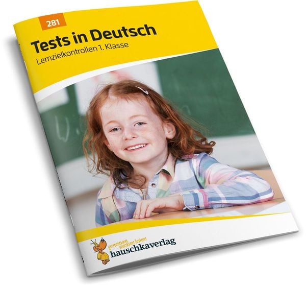 Produktbild: &Uuml;bungsheft mit Tests in Deutsch 1. Klasse