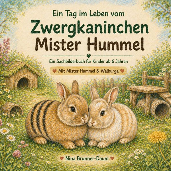 Ein Tag im Leben vom Zwergkaninchen Mister Hummel, Taschenbuch von Nina Brunner-Daum, BoD – Books on Demand, 9783696376857