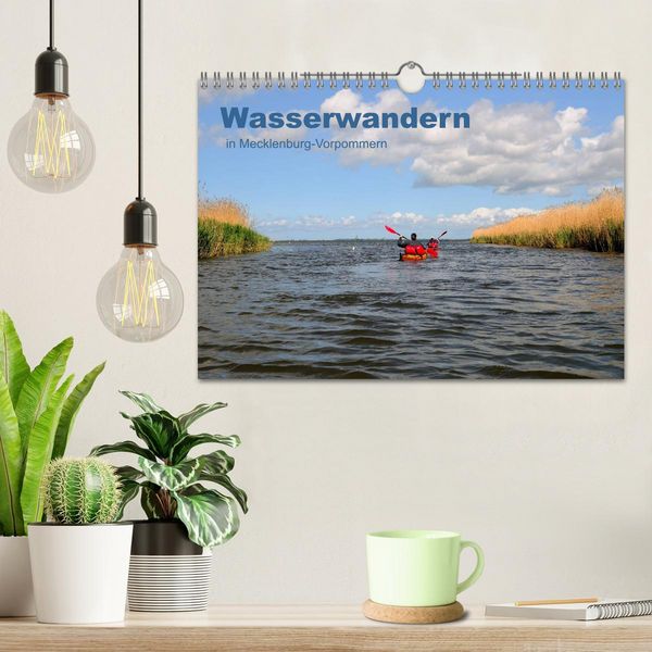 Produktbild: Wasserwandern in Mecklenburg-Vorpommern (Wandkalender 2026 DIN A4 quer), CALVENDO Monatskalender