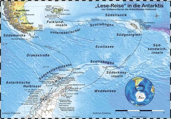 Produktbild: Antarktis - Ein Reise-, Lese- und Informationsbuch &uuml;ber den Kontinent am S&uuml;dpol
