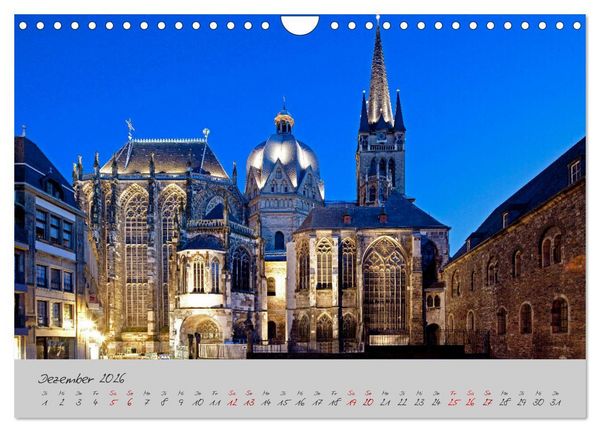 Produktbild: Aachen Die Kaiserstadt (Wandkalender 2026 DIN A4 quer), CALVENDO Monatskalender