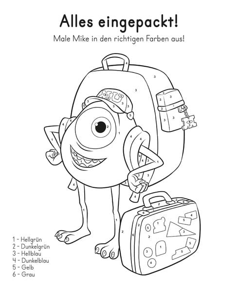 Produktbild: Disney: Mein erster Malblock