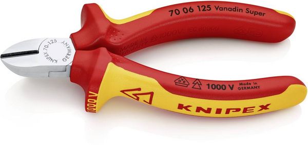 Produktbild: Knipex-Werk Seitenschneider 70 06 125