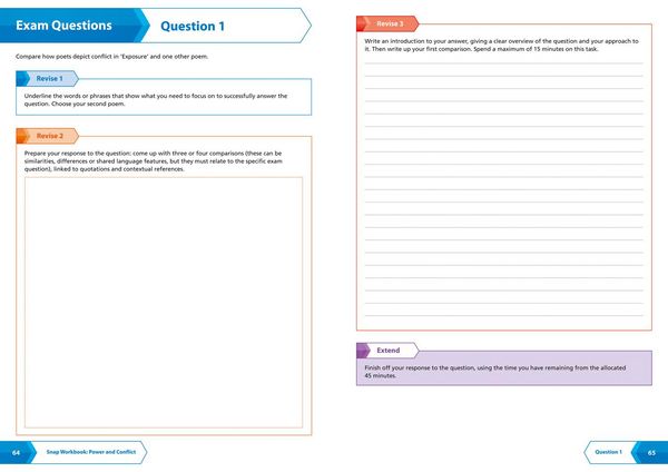 Produktbild: AQA Poetry Anthology Power and Conflict Workbook