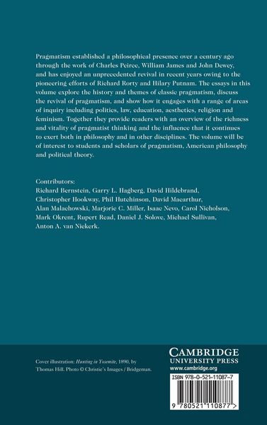 Produktbild: The Cambridge Companion to Pragmatism