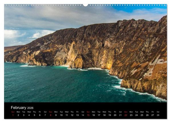 Produktbild: Landsapes of Donegal (High Quality Premium Wall Calendar 2026 DIN A2 landscape),CALVENDO 12 Month Wall Calendar