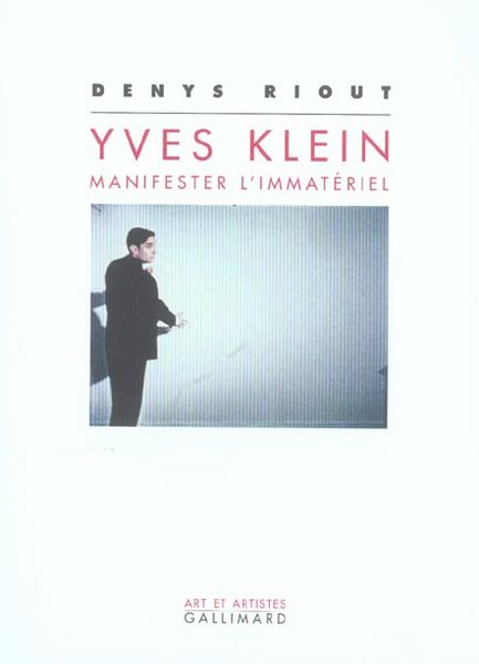 Produktbild: Yves Klein, manifester l'immat&eacute;riel