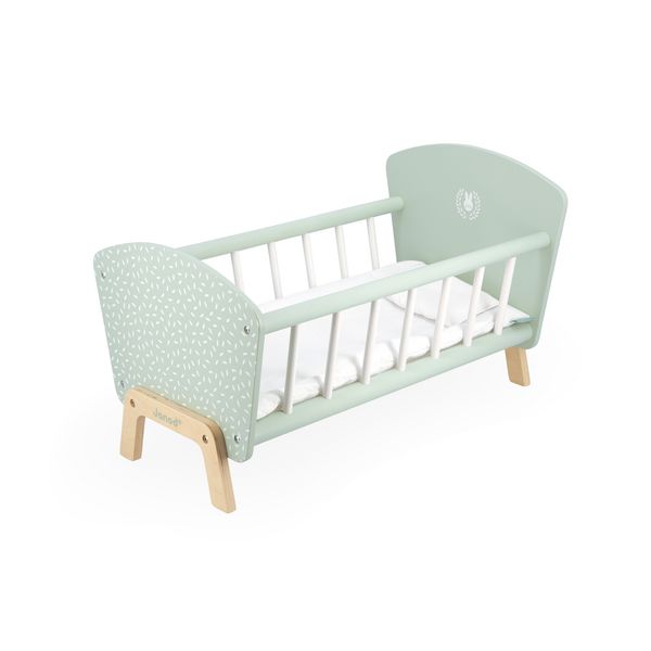Produktbild: Puppenbett mit Hasenmotiv &ndash; F&uuml;r s&uuml;&szlig;e Tr&auml;ume