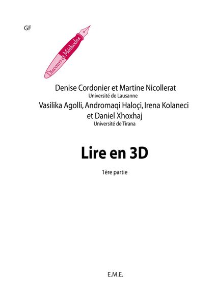 Produktbild: Lire en 3D