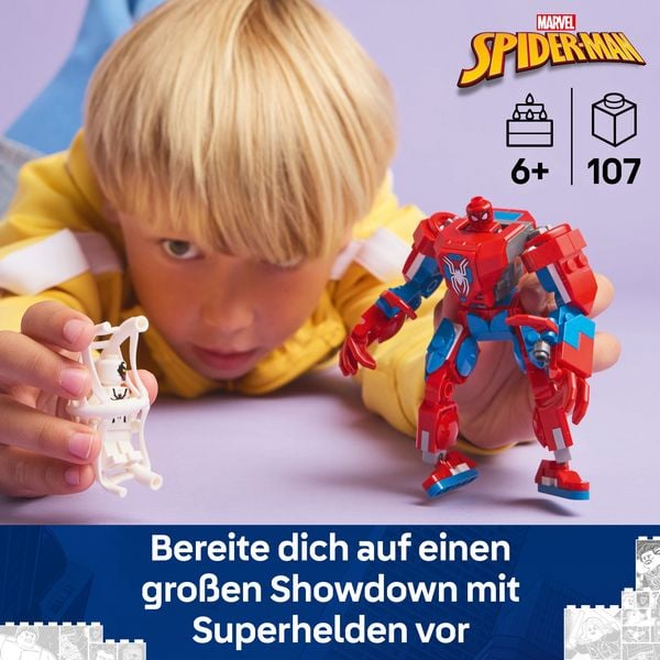 LEGO Marvel Spider-Man Mech vs. Anti-Venom - Superhelden Spielzeug 76308