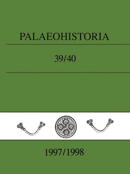 Produktbild: Palaeohistoria 39,40 (1997-1998)
