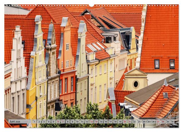 Produktbild: Stralsunder Impressionen (Wandkalender 2026 DIN A2 quer), CALVENDO Monatskalender
