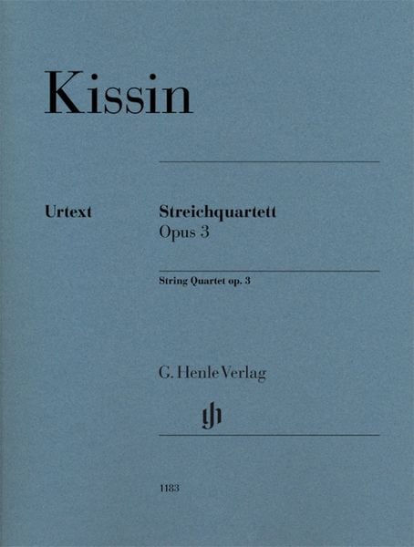 Produktbild: Evgeny Kissin - Streichquartett op. 3