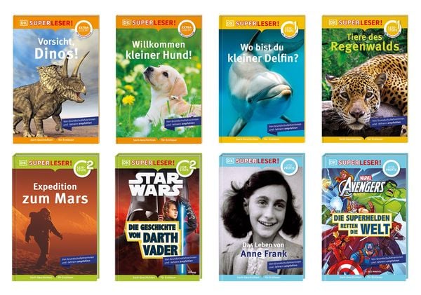 Produktbild: SUPERLESER! Kennenlern-Paket (8 B&auml;nde)