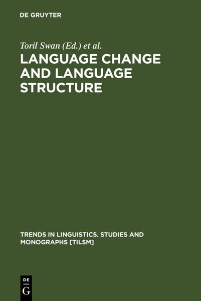 Produktbild: Language Change and Language Structure