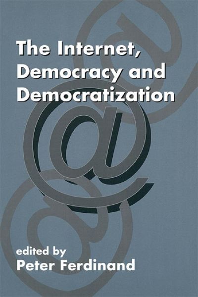 Produktbild: The Internet, Democracy and Democratization