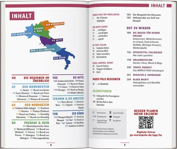 Produktbild: MARCO POLO Reisef&uuml;hrer Italien