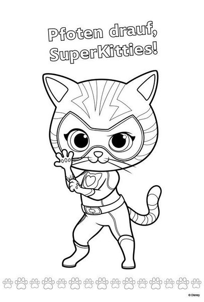 Produktbild: Disney Junior SuperKitties: Superstarker Sticker- und Malspa&szlig;