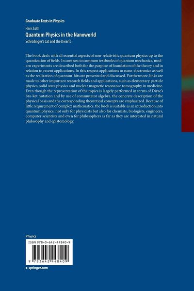 Produktbild: Quantum Physics in the Nanoworld