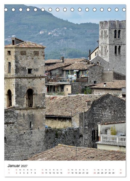 Produktbild: Magische Orte Italiens (Tischkalender 2027 DIN A5 hoch), CALVENDO Monatskalender