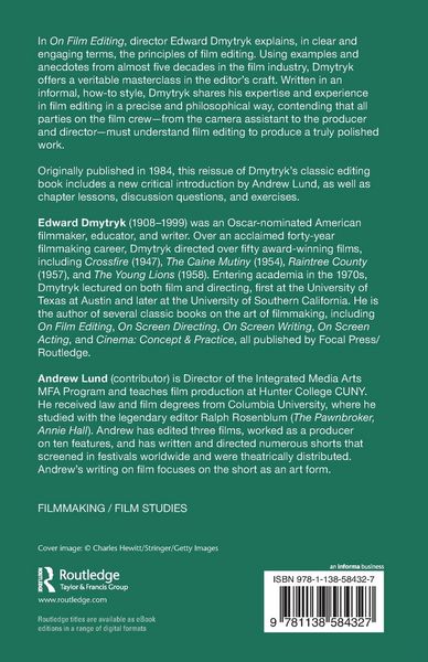 Produktbild: On Film Editing