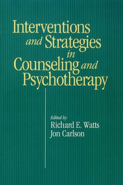 Produktbild: Intervention & Strategies in Counseling and Psychotherapy