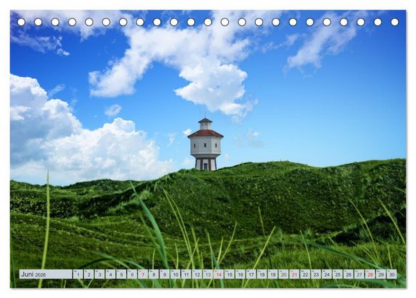 Produktbild: Langeoog - Natur Pur (Tischkalender 2026 DIN A5 quer), CALVENDO Monatskalender