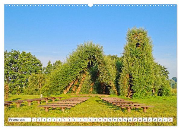 Produktbild: Boizenburg an der Elbe - Fliesenstadt im Dreil&auml;ndereck (hochwertiger Premium Wandkalender 2026 DIN A2 quer), Kunstdruck in Hochglanz