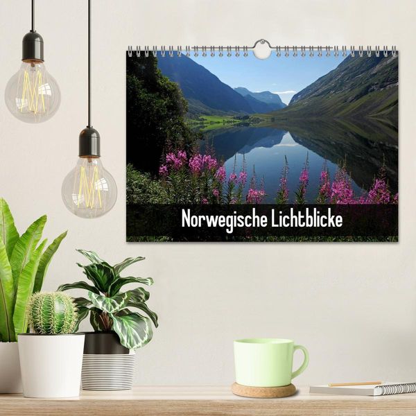 Produktbild: Norwegische Lichtblicke (Wandkalender 2026 DIN A4 quer), CALVENDO Monatskalender