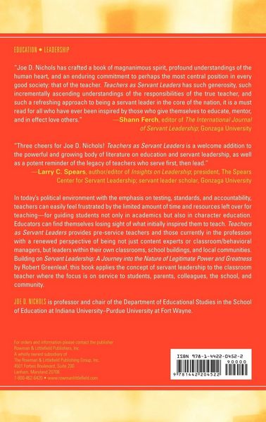 Produktbild: Teachers as Servant Leaders