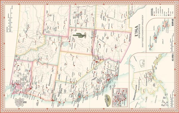 Produktbild: Atlas der imagin&auml;ren Orte