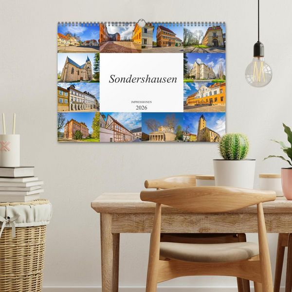 Produktbild: Sondershausen Impressionen (Wandkalender 2026 DIN A3 quer), CALVENDO Monatskalender