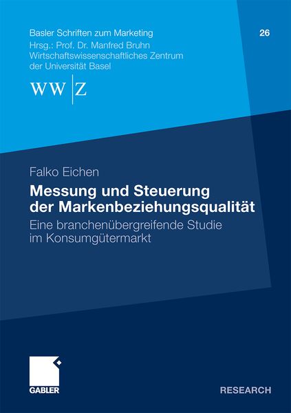 Produktbild: Messung und Steuerung der Markenbeziehungsqualit&auml;t