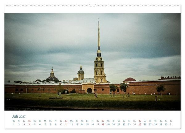 Produktbild: Sankt Petersburg - "Venedig des Nordens" (hochwertiger Premium Wandkalender 2027 DIN A2 quer), Kunstdruck in Hochglanz