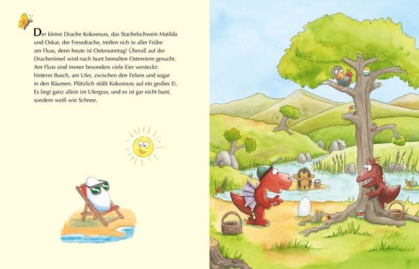 Produktbild: Der kleine Drache Kokosnuss &ndash; Das gro&szlig;e Eier-R&auml;tsel