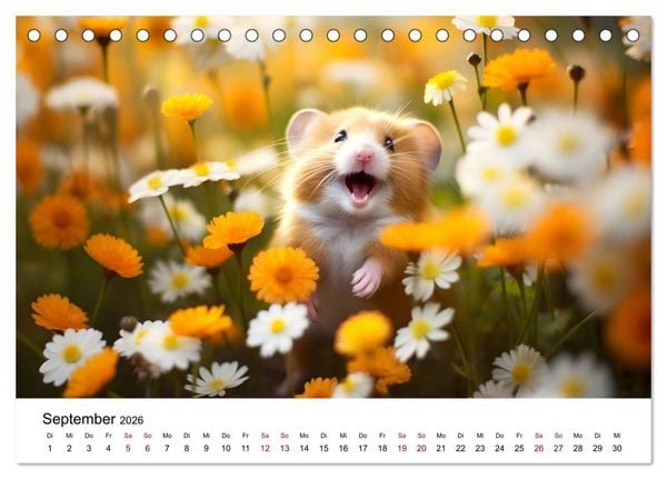 Produktbild: Magic Animals (Tischkalender 2026 DIN A5 quer), CALVENDO Monatskalender