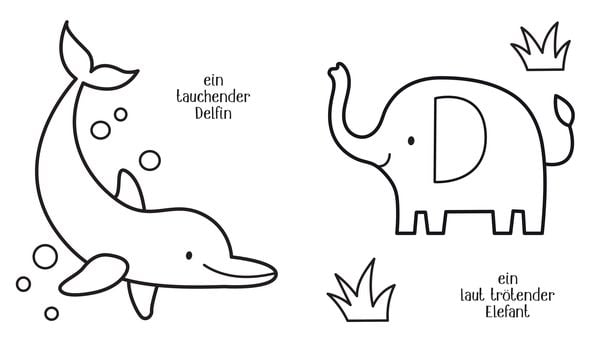 Produktbild: Kleine Kreativ-Werkstatt: Ganz einfach ganz viel ausmalen: Tiere