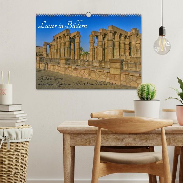 Produktbild: Luxor in Bildern - Auf den Spuren des antiken &Auml;gypten in Theben Ost und Theben West (Wandkalender 2026 DIN A3 quer), CALVENDO Monatskalender