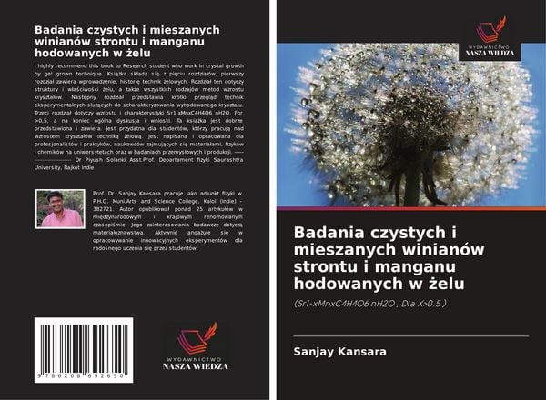 Produktbild: Badania czystych i mieszanych winian&oacute;w strontu i manganu hodowanych w &iquest;elu